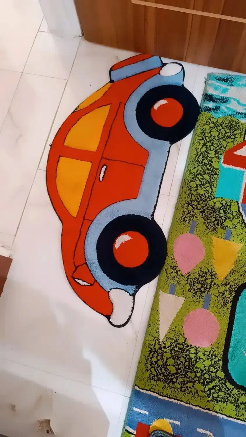 فرش کودکانه مدل جاده|فرش|چهاردانگه (تهران), |دیوار