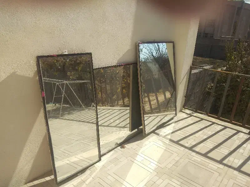 3عددآینه مناسب آرایشگاه. میوه فروشی|صنایع دستی و سایر لوازم تزئینی|صحنه, |دیوار