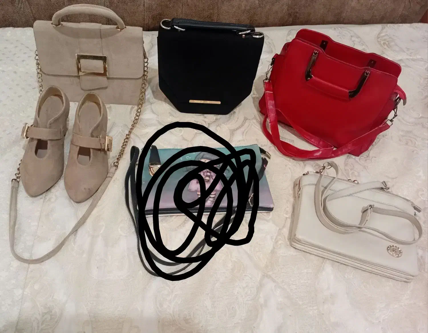 کیف زنانه ودخترانه|کیف، کفش، کمربند|تربت جام, شهید مدرس|دیوار