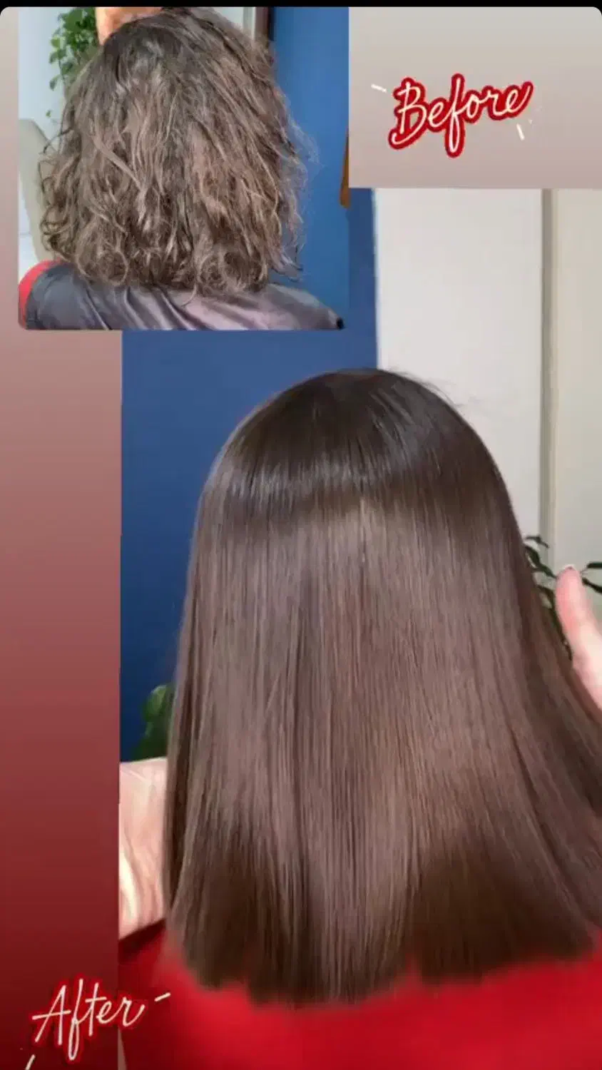 کراتین مو فقط با هزینه مواد|خدمات آرایشگری و زیبایی|خمام, |دیوار