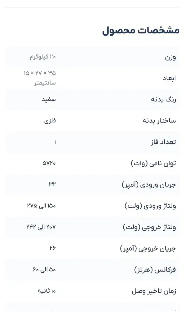 استابیلایزر هوشمند سری 260Prince/CPR  فاراتل|قطعات و لوازم جانبی رایانه|شیراز, شهرک قمشه|دیوار