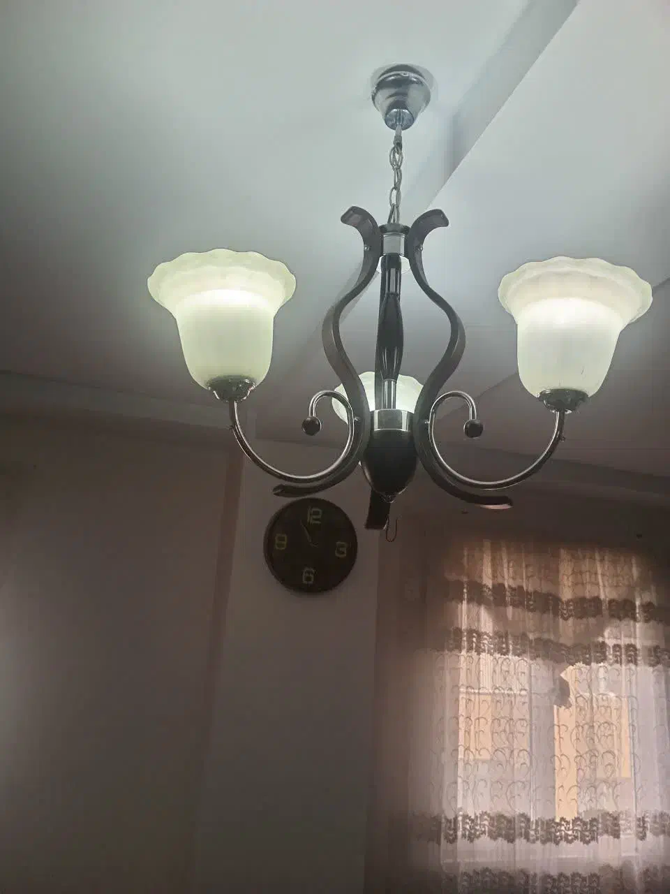 لوستر|لوستر و چراغ آویز|چهارباغ, |دیوار