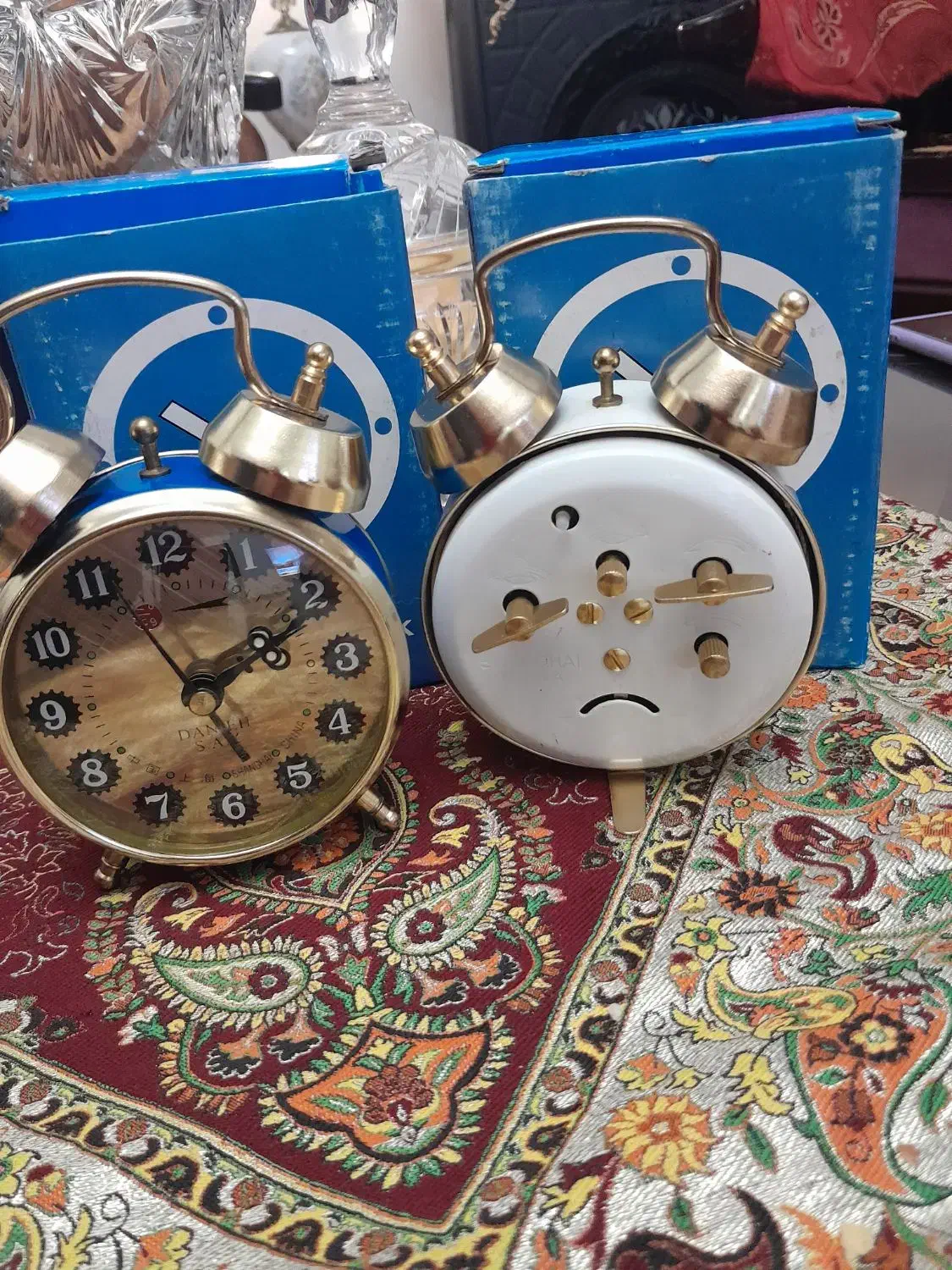 ساعت رومیزی عتیقه 50 سال کوکی آکبند واقعی خشک|ساعت|تهران, فرمانیه|دیوار