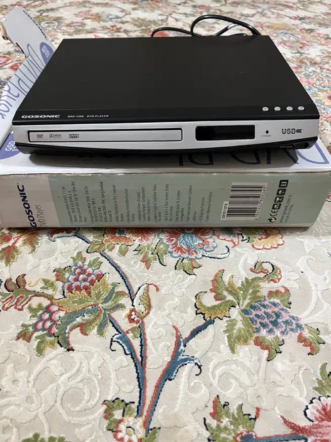 دی وی دی پلیر گاسونیک نو|پخش‌کننده DVD و ویدیو|گرگان, |دیوار