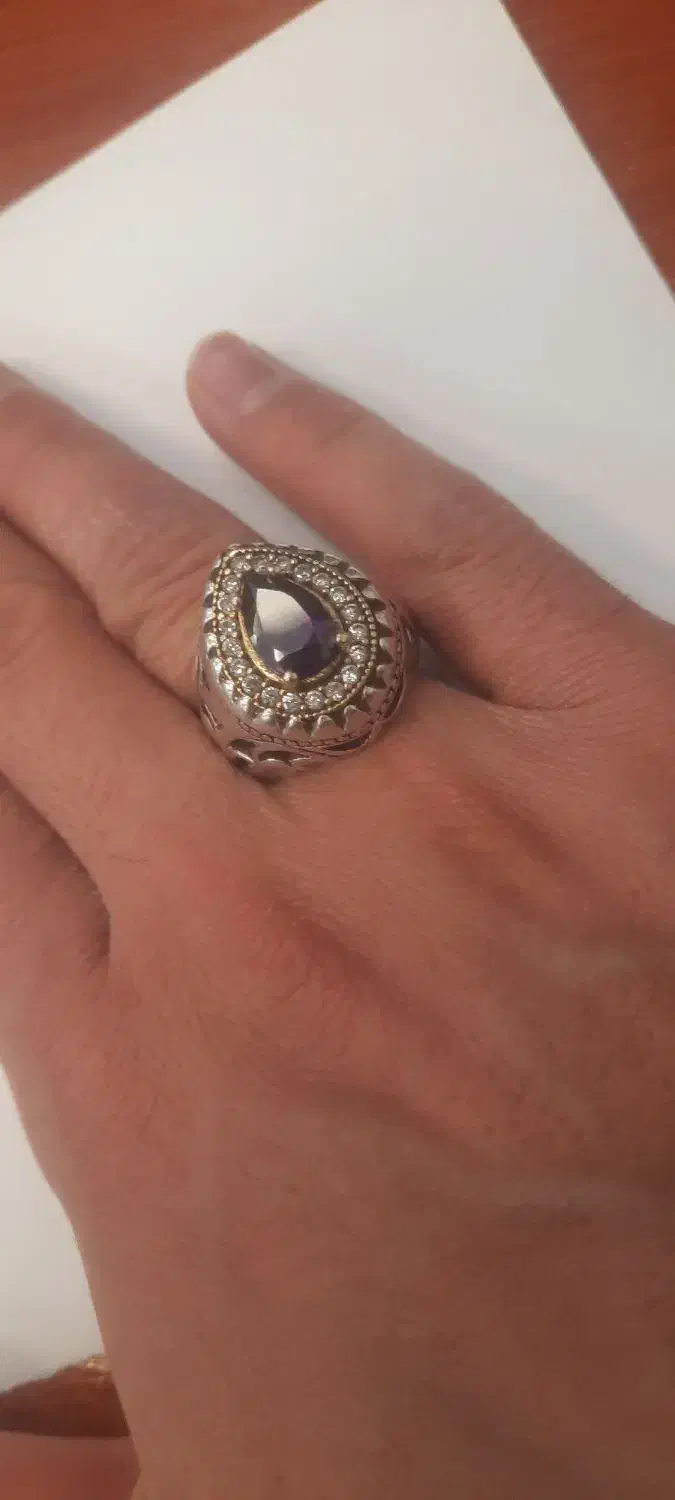 انگشتر فاخر و کلکسیونی آمیتیست|جواهرات|تهران, افسریه جنوبی|دیوار