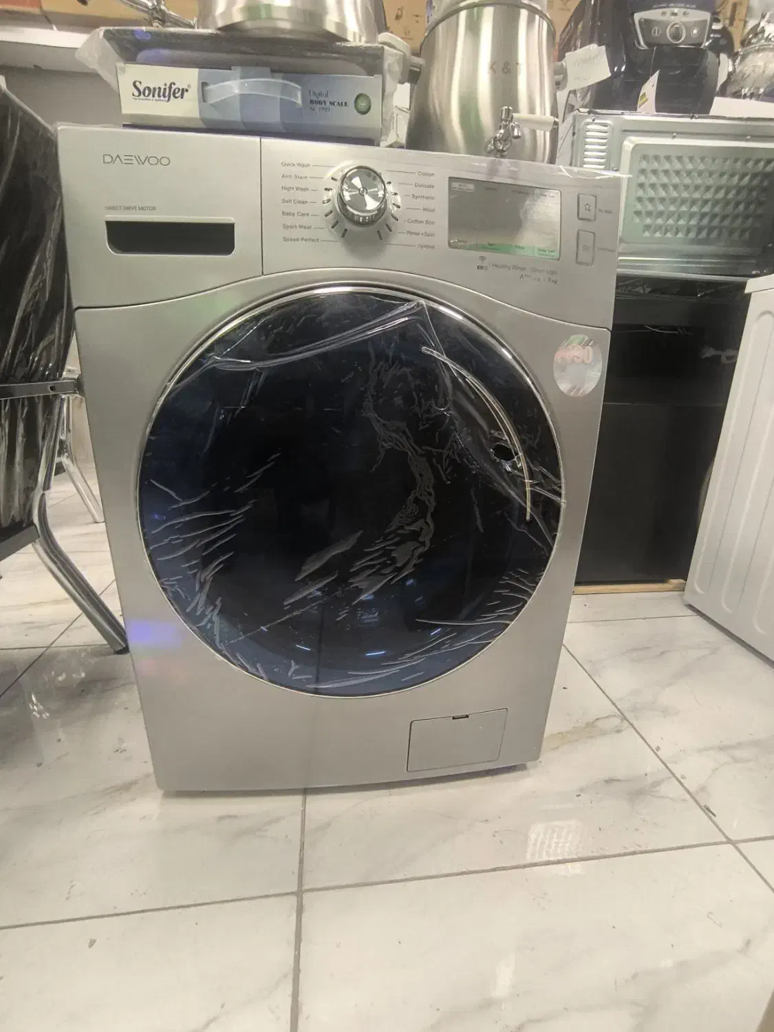 لباسشویی دوو ۹ کیلو مدل پریمو ۸ بدون تسمه|ماشین لباسشویی و خشک‌کن لباس|تبریز, |دیوار