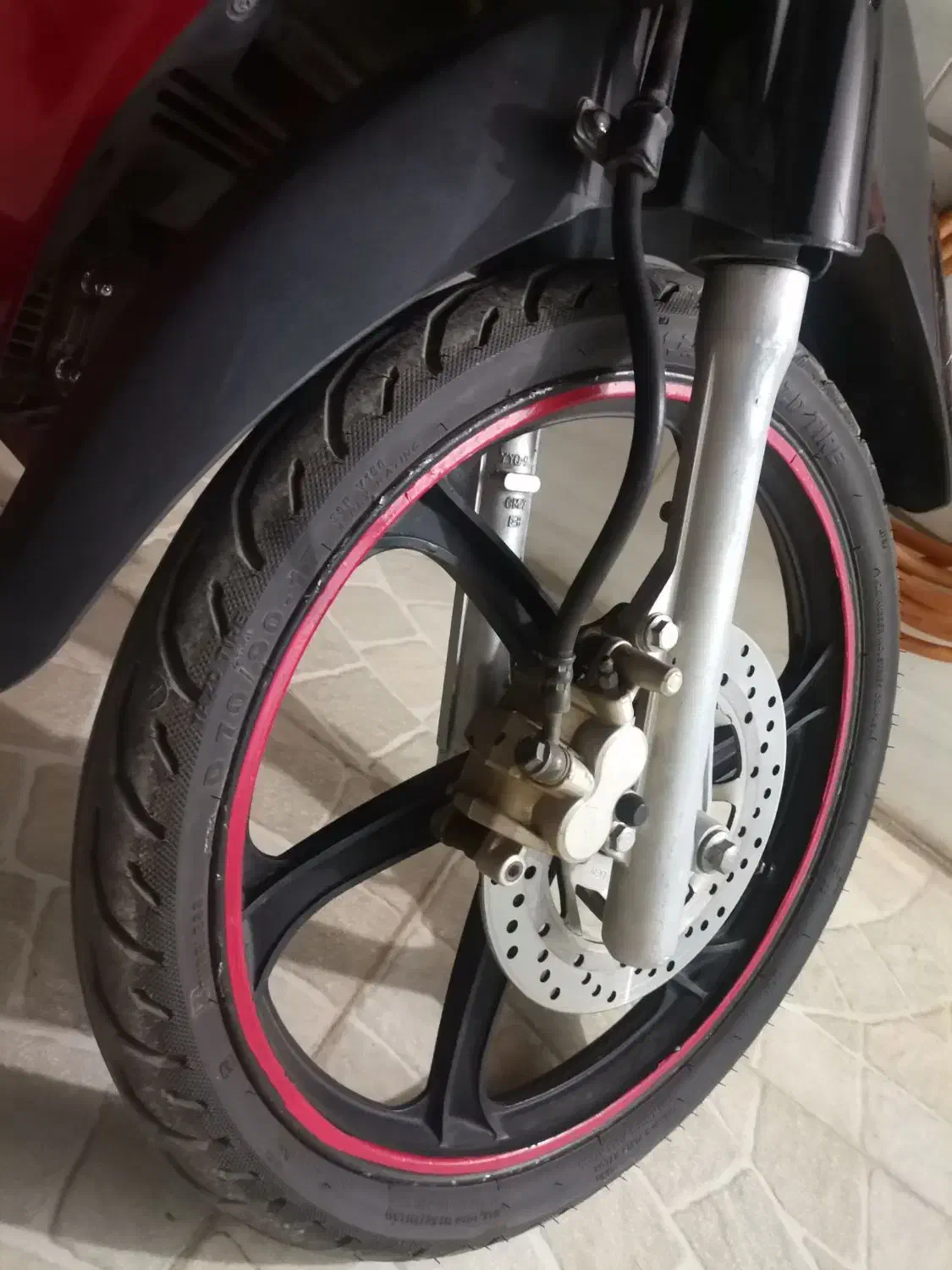 موتور بی کلاج احسان مدل 94 مشکی قرمز|موتورسیکلت|کاشمر, |دیوار