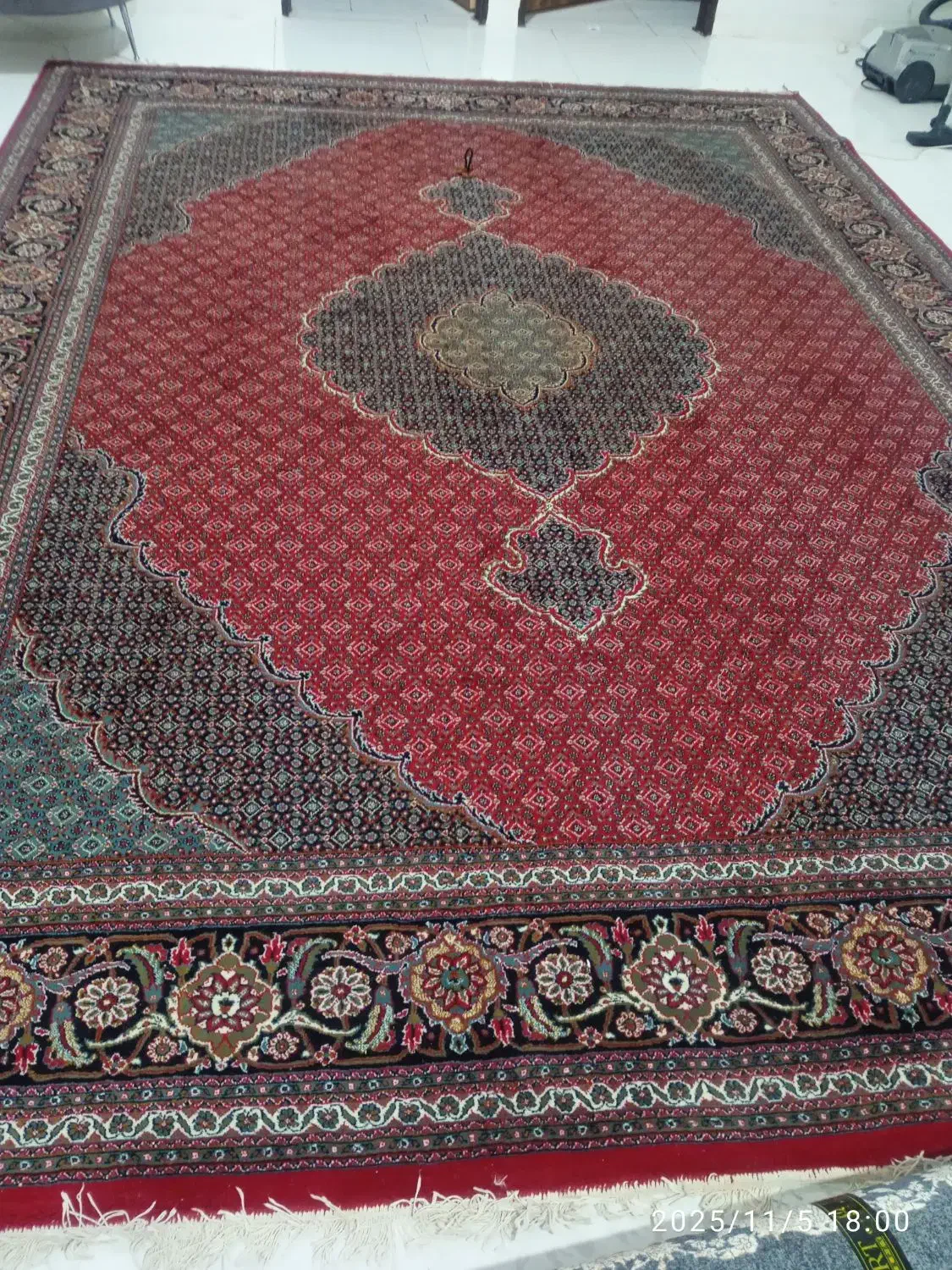 فرش۱۲ متری راوند|فرش|رباط‌کریم, رباط‌کریم|دیوار