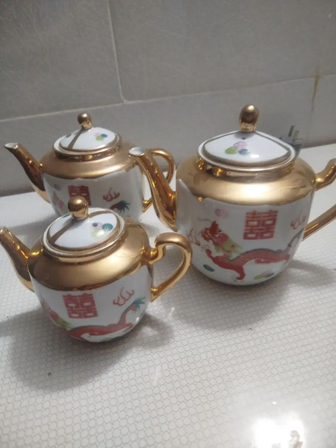 قوری قدیمی اژدهایی اصلی و کمیاب.|کلکسیون اشیاء عتیقه|یزد, |دیوار