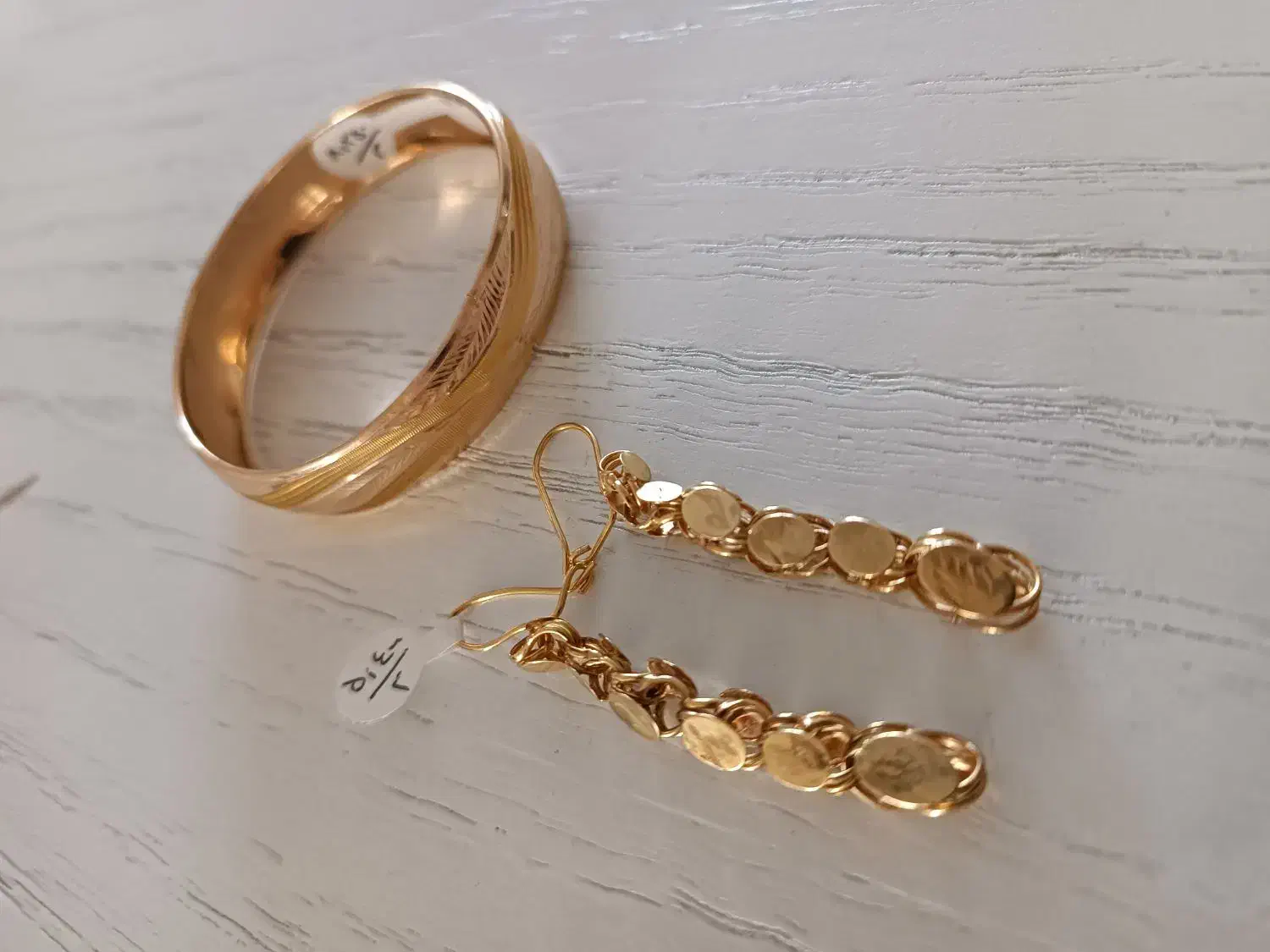 تعدادی النگو و گوشوار سایز یک و دو|جواهرات|گلبهار, شهر جدید گلبهار|دیوار