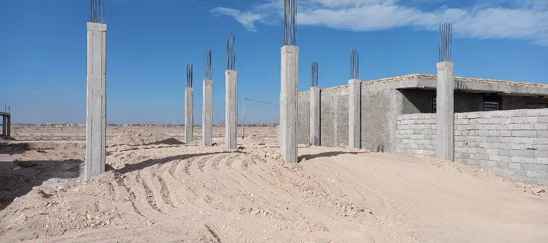 فروش زمین نیمه ساز در شهرک امام رضا|فروش زمین و ملک کلنگی|شهر بابک, |دیوار