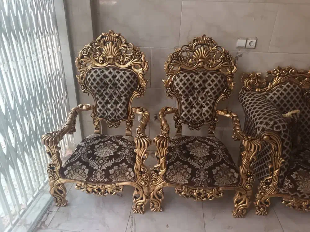 ... مبل . استیل سلطنتی تمام چوب|مبلمان خانگی و میز عسلی|بروجرد, |دیوار