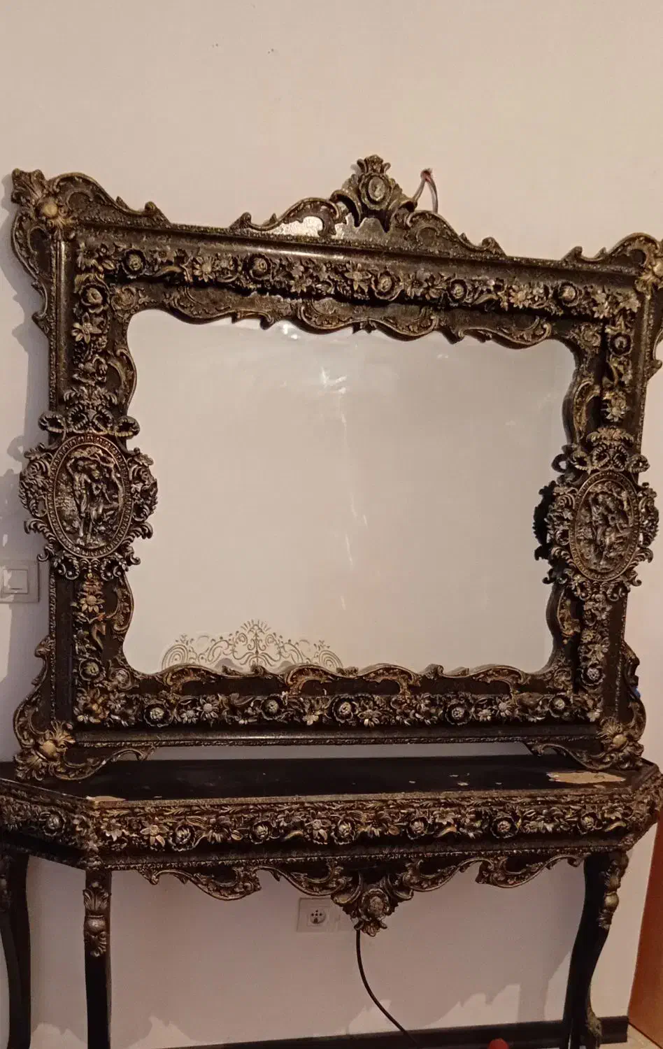 آینه کنسول|بوفه، ویترین، کنسول|سهند, |دیوار