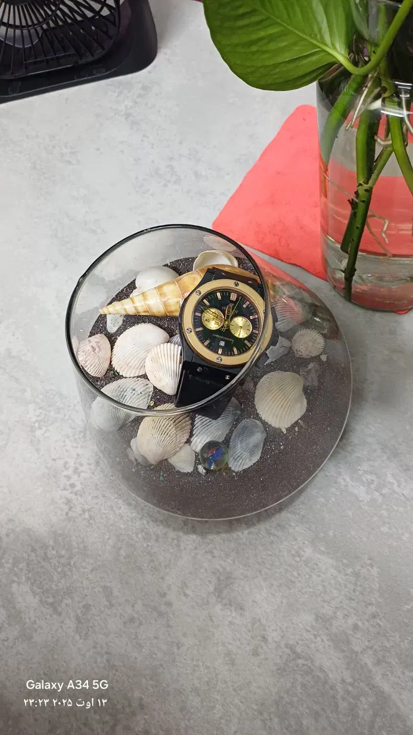 ساعت هابلوت ۳موتوره کرنوگراف|ساعت|شیراز, ارم|دیوار