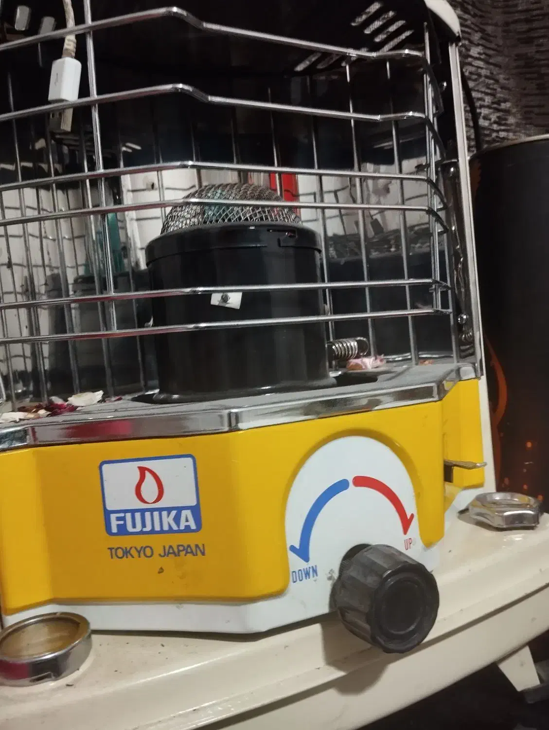 چراغ نفتی فوجیکا ژاپن اصل|بخاری، هیتر، شومینه|تهران, سنگلج (شاپور)|دیوار