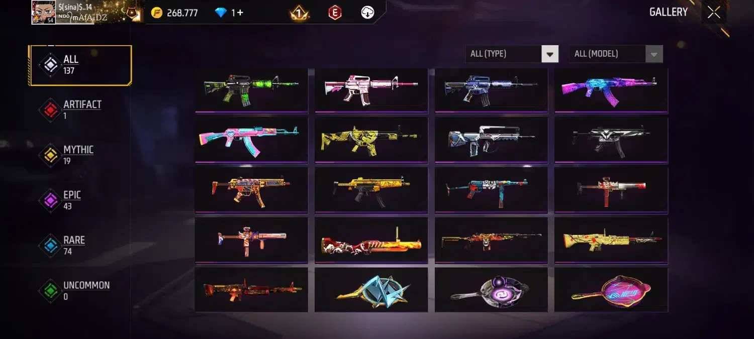 اکانت فری فایر|کنسول، بازی ویدئویی و آنلاین|اندیشه, اندیشه فاز ۱|دیوار