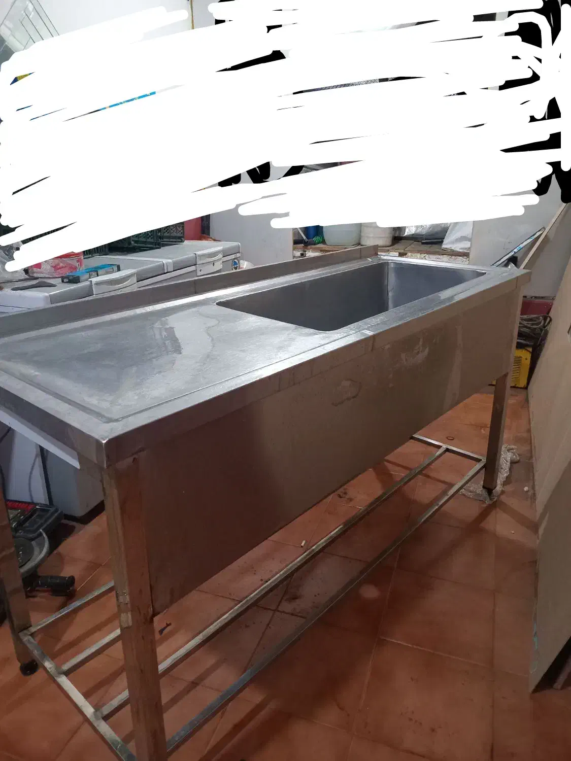 سینک صنعتی|آب‌چکان و نظم‌دهنده ظروف|لاهیجان, گلستان|دیوار