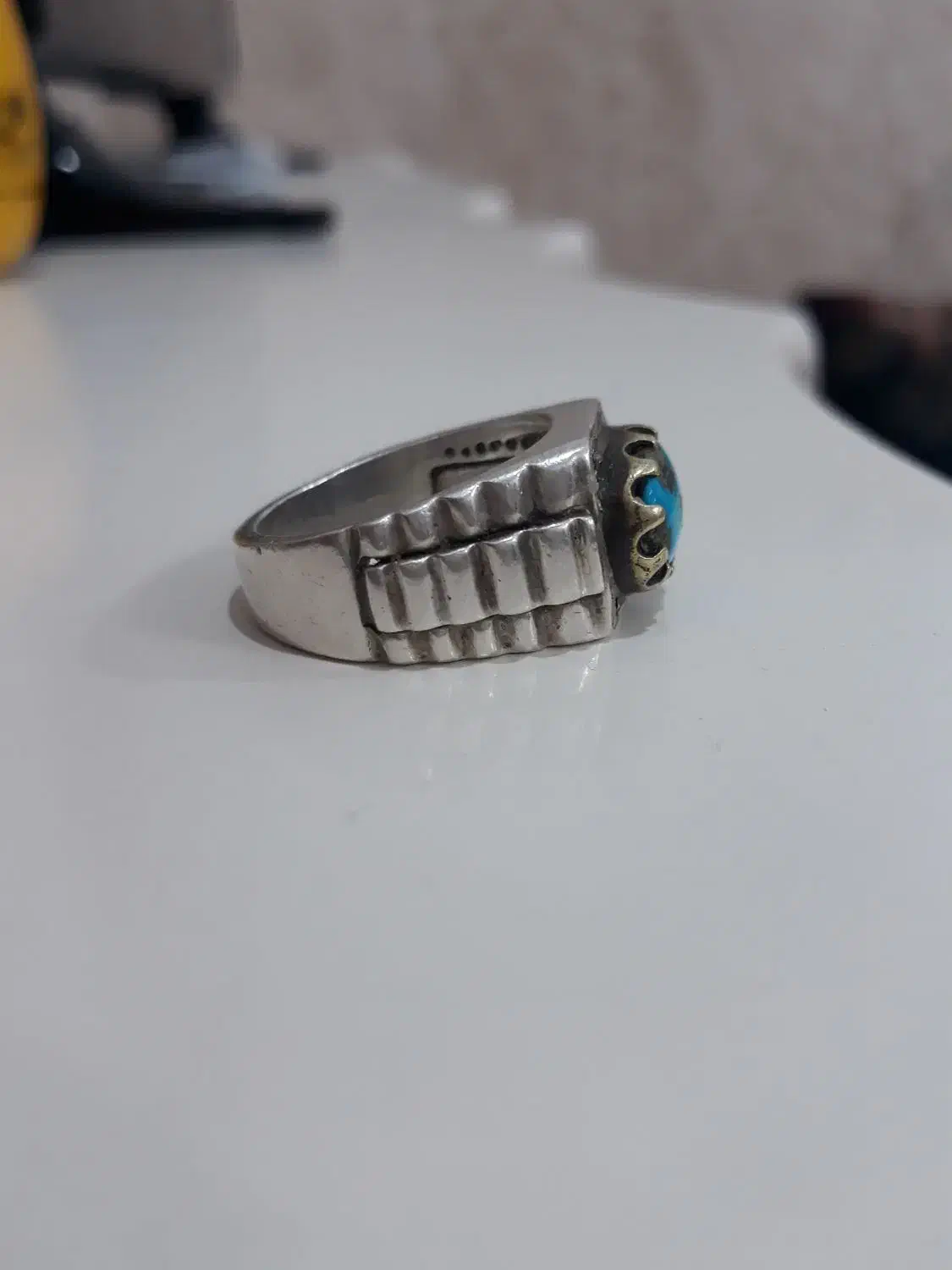 انگشتر فیروزه دست ساز|جواهرات|اسلام‌شهر, شهرک مهدیه|دیوار