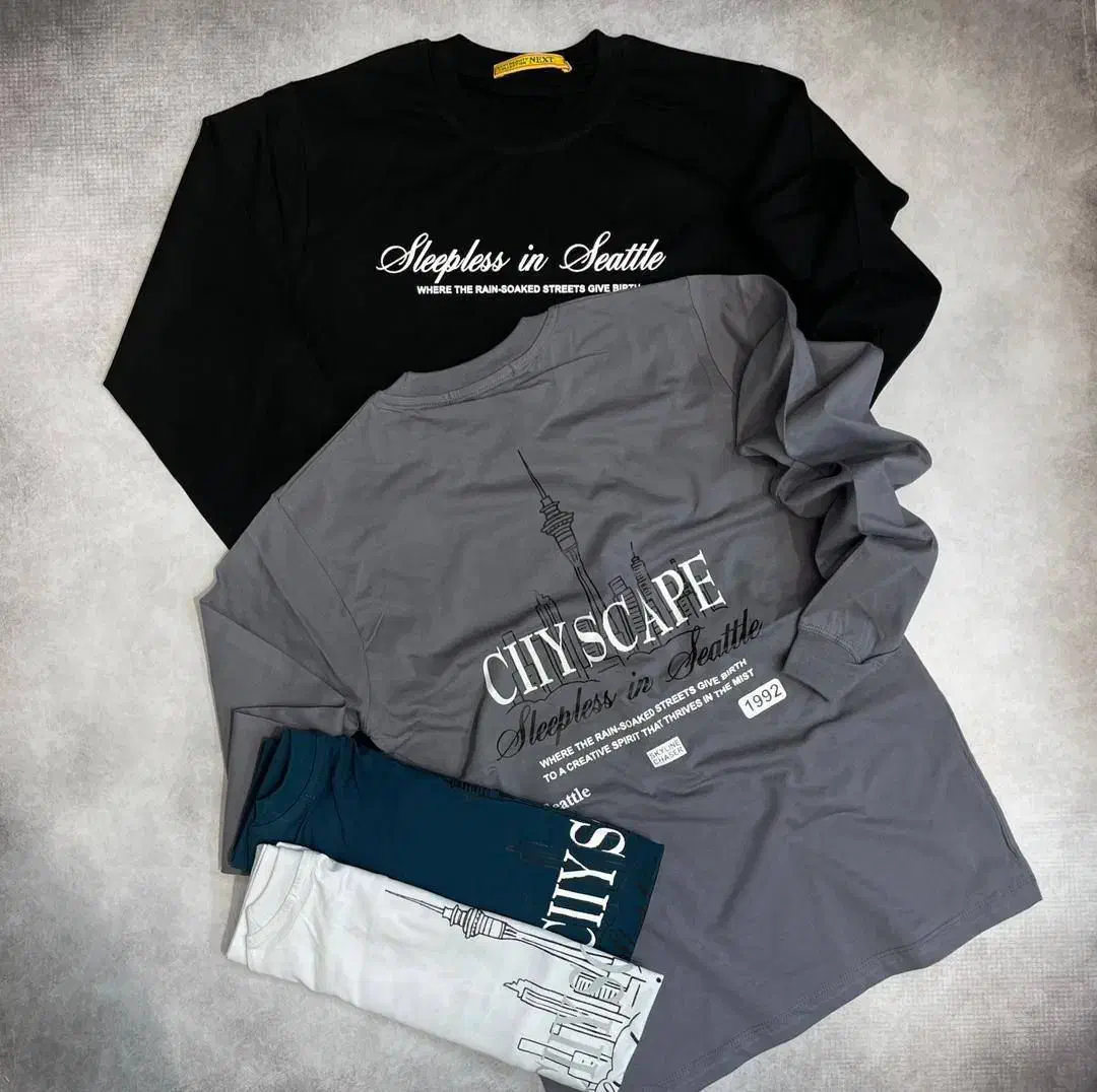 تیشرت آستین بلند آستین دار لش باکسی|لباس|پرند, فاز ۰|دیوار