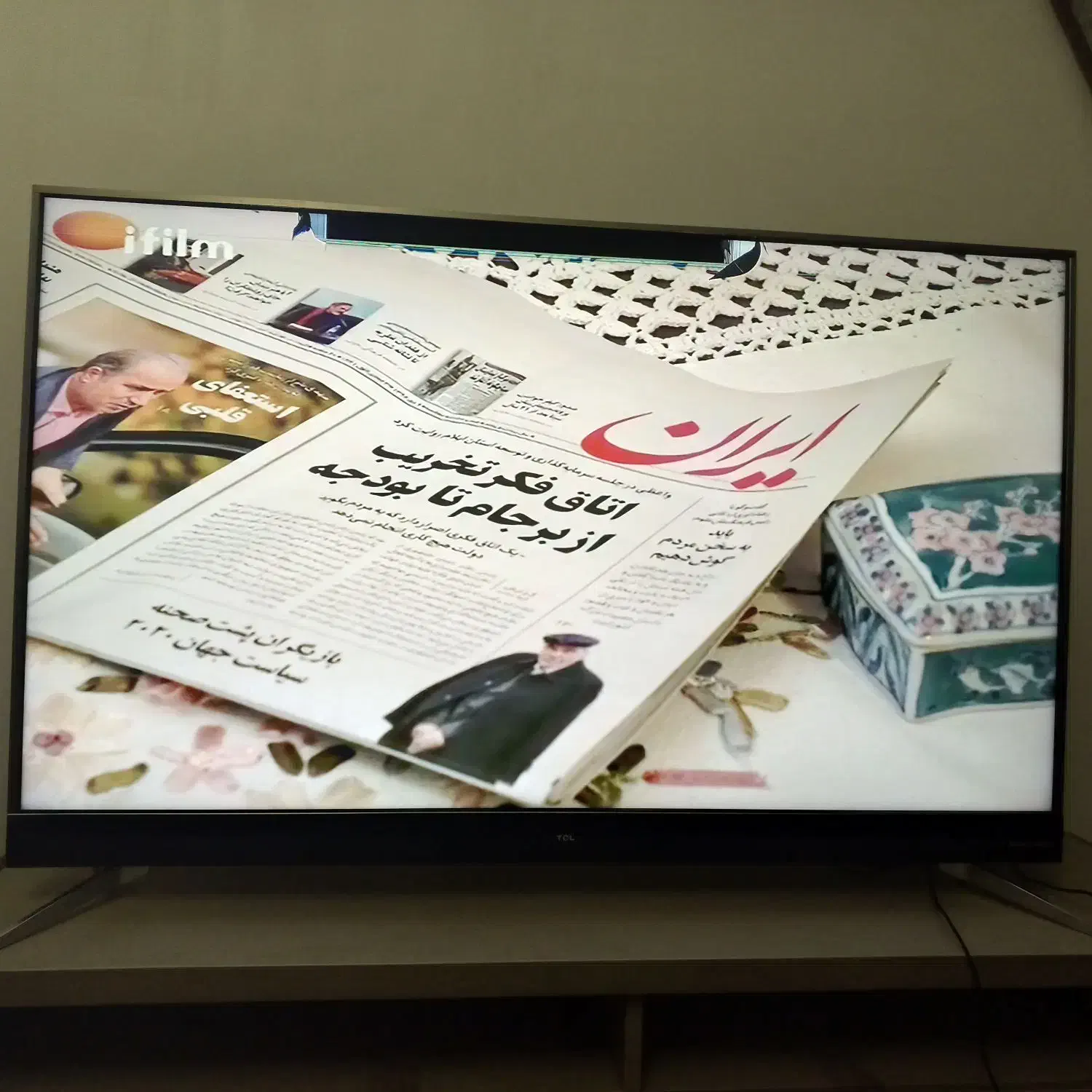 تلویزیون tcl ۴۹ اینچ 4k|تلویزیون و پروژکتور|محمدشهر, ولدآباد|دیوار