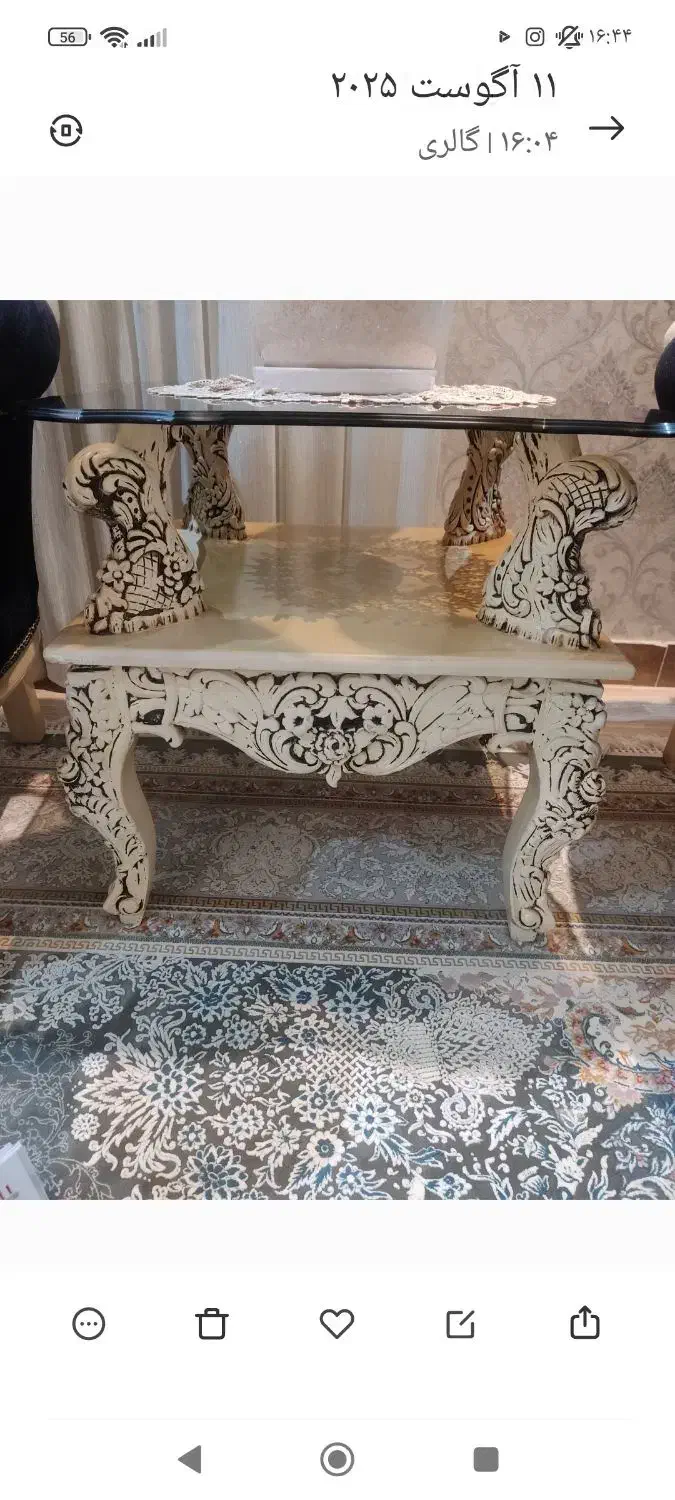 مبل استیل ۷نفره|مبلمان خانگی و میز عسلی|صومعه‌سرا, |دیوار