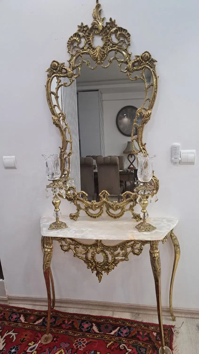 اینه کنسول برنز|بوفه، ویترین، کنسول|جلفا, |دیوار