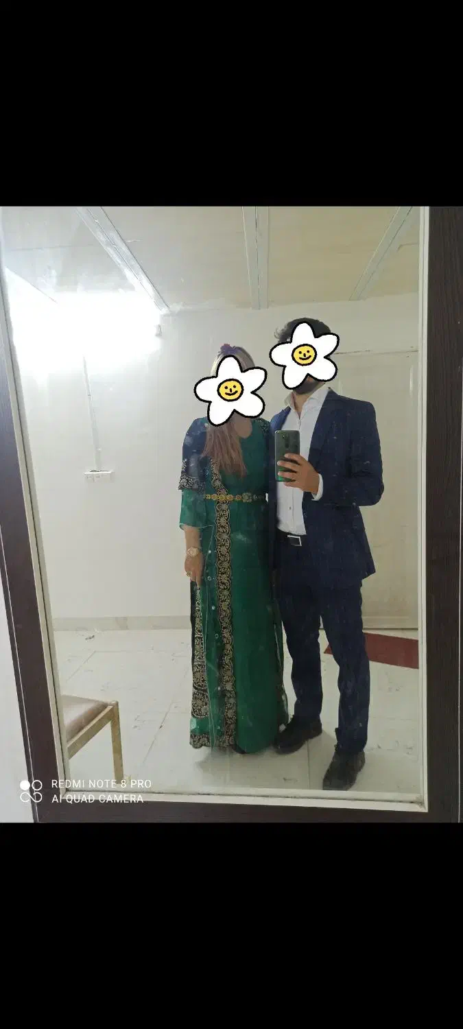 پیرن کردی عبایی|لباس|ماهدشت, |دیوار