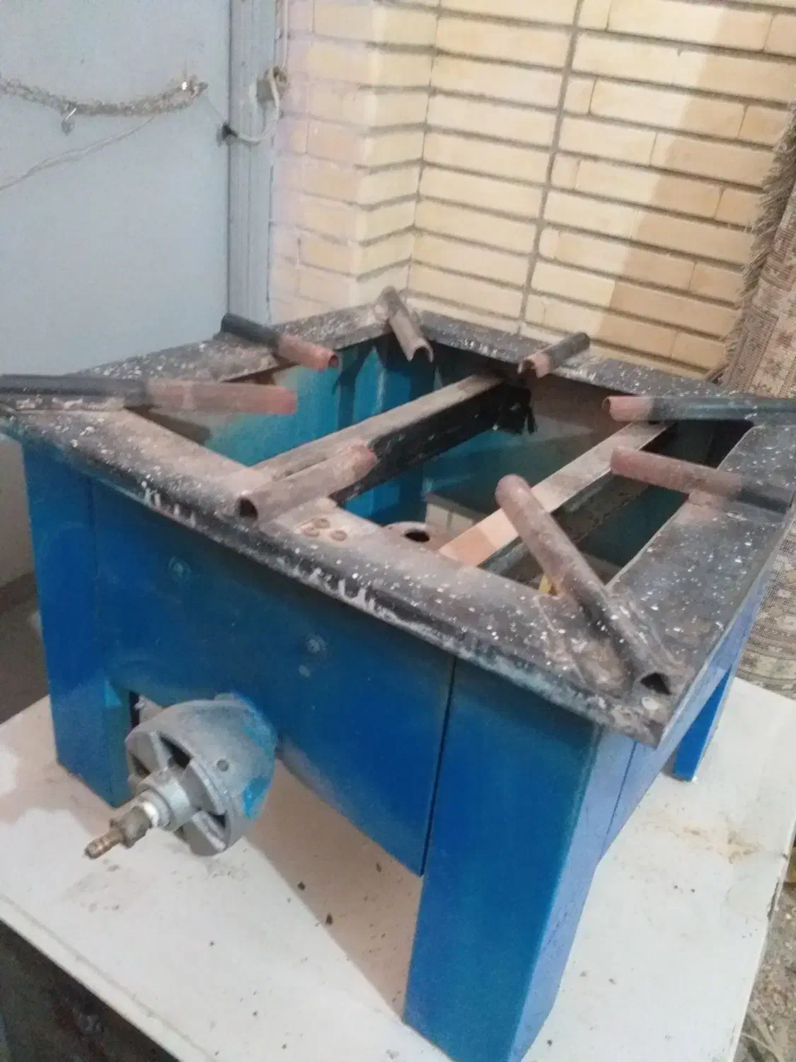 اجاق گاز چهار پایه حیاطی مشعل دار بزرگ|اجاق گاز و لوازم برقی پخت‌وپز|شاهین‌شهر, سعدی شمالی|دیوار