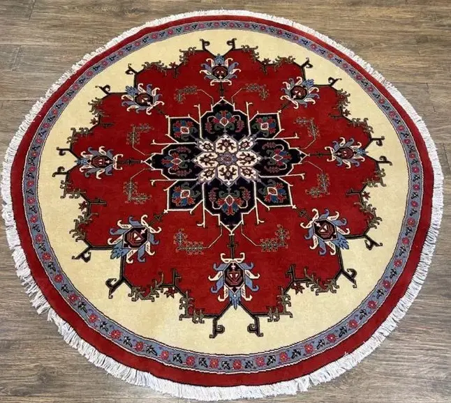 فرش گرد قطر ۲ اردبیل طرح هریس|فرش|تهران, آسمان|دیوار