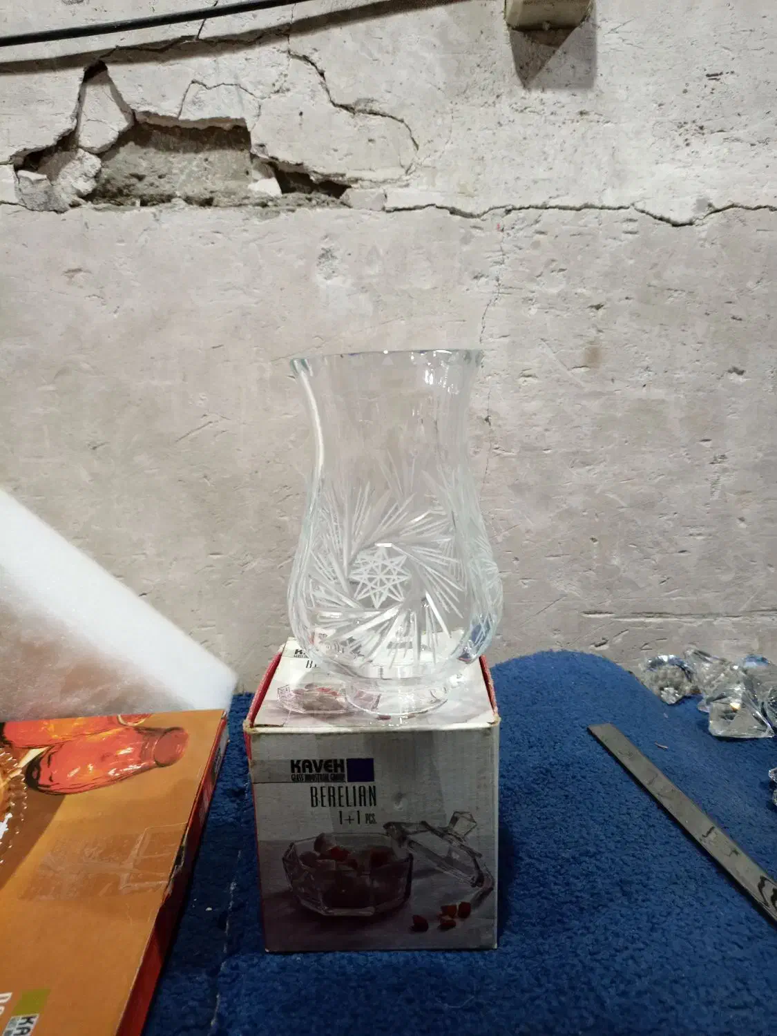 لوستر باکارات طبقاتی ۲۵شاخه رنگ شامپاین با ضمانت|لوستر و چراغ آویز|تهران, عباسی|دیوار