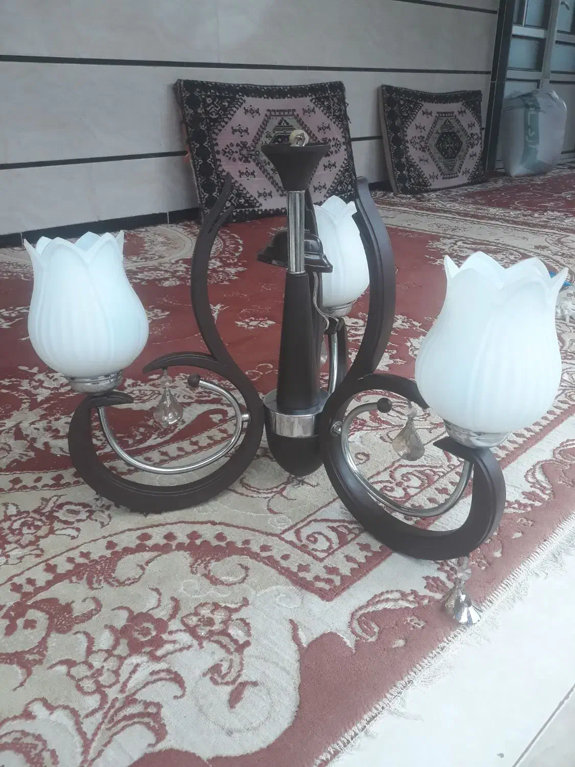 لوستر|لوستر و چراغ آویز|رشت, یخسازی|دیوار