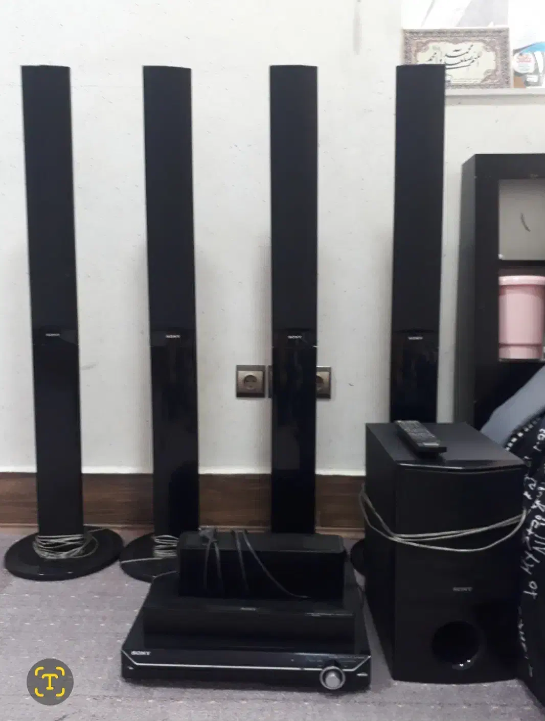 سینما خانگی سونی اصل ژاپن|سیستم صوتی خانگی|ایذه, |دیوار