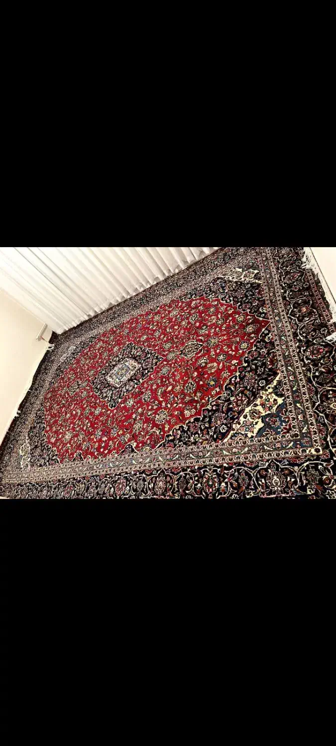 دوعدد فرش دستبافت|فرش|کرمانشاه, |دیوار