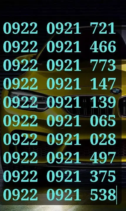 0922.0921.xxx|سیم‌کارت|قم, شهرک توانیر|دیوار