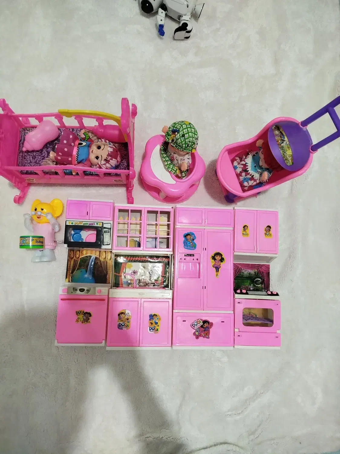 اسباب بازی دخترانه صورتی|اسباب‌بازی بچه|زابل, |دیوار