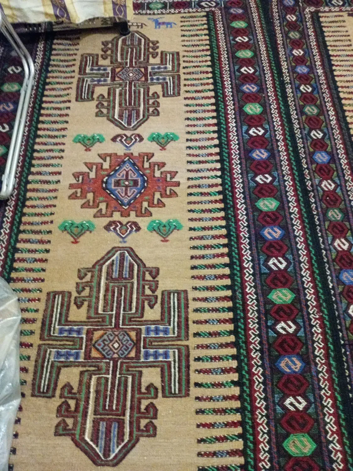 دو عدد گلیم|گلیم، جاجیم، گبه|ملارد, |دیوار