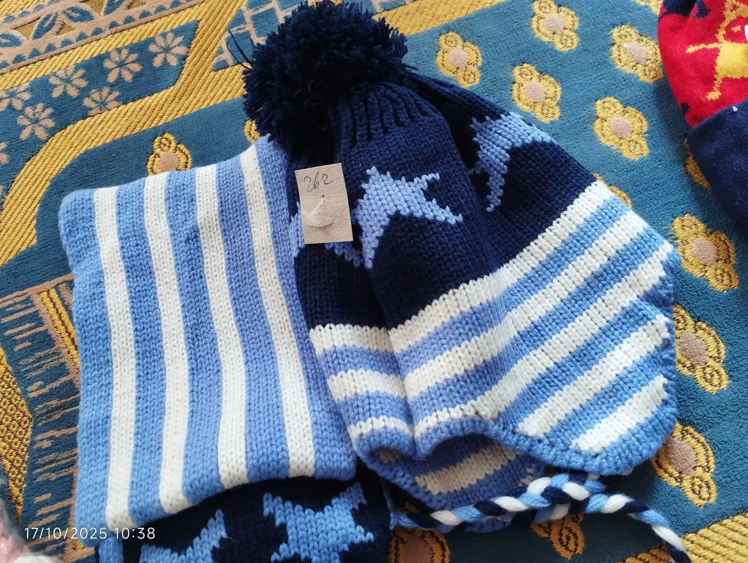 کلاه شال گردن با روسری|کفش و لباس بچه|کرمان, |دیوار