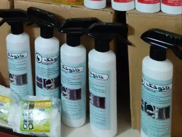 اسپری چربی زدای نانو|مواد شوینده و دستمال کاغذی|یاسوج, |دیوار