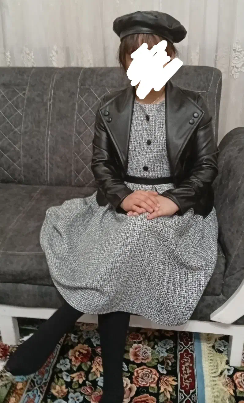 لباس دخترانهی دو تیکه کلاهدار|لباس|ایلام, |دیوار