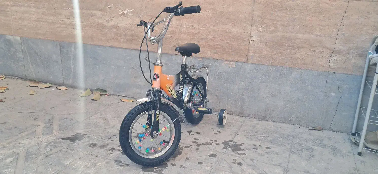 دوچرخه ۱۲ تمیز به شرت|دوچرخه، اسکیت، اسکوتر|مشکیندشت, |دیوار