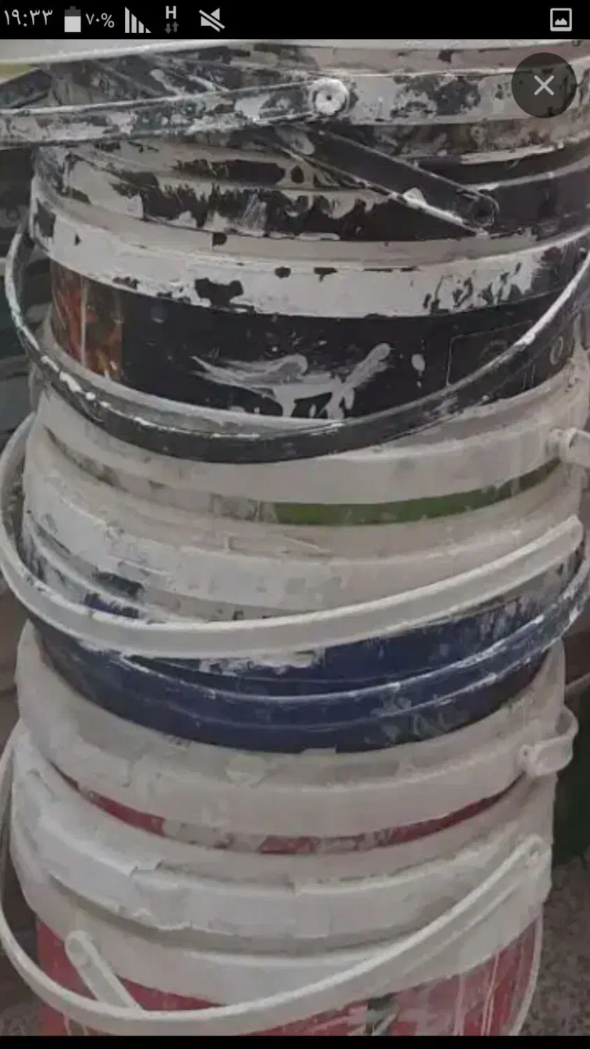 سطل|ظروف نگهدارنده، پلاستیکی، یک‌بارمصرف|نیشابور, ابراهیمی|دیوار