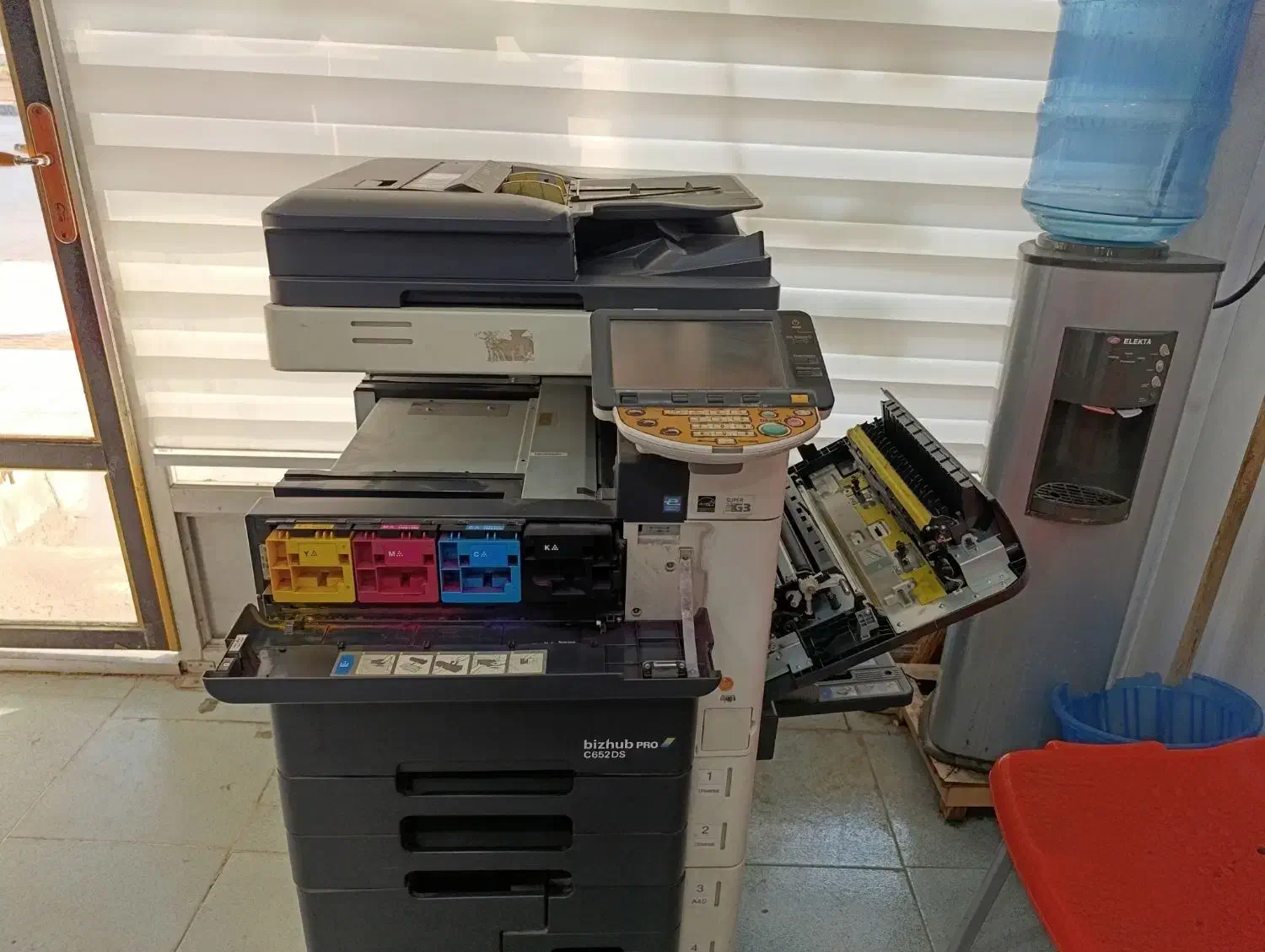 دستگاه رنگی کونیکا مدل 652|پرینتر، اسکنر، کپی، فکس|برازجان, |دیوار