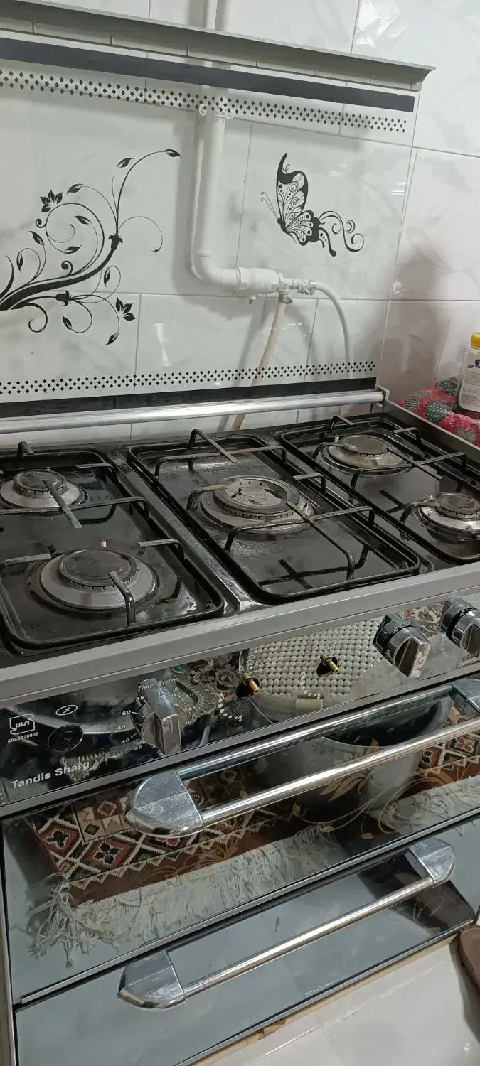 اجاق گاز پنج شعله|اجاق گاز و لوازم برقی پخت‌وپز|نورآباد, |دیوار