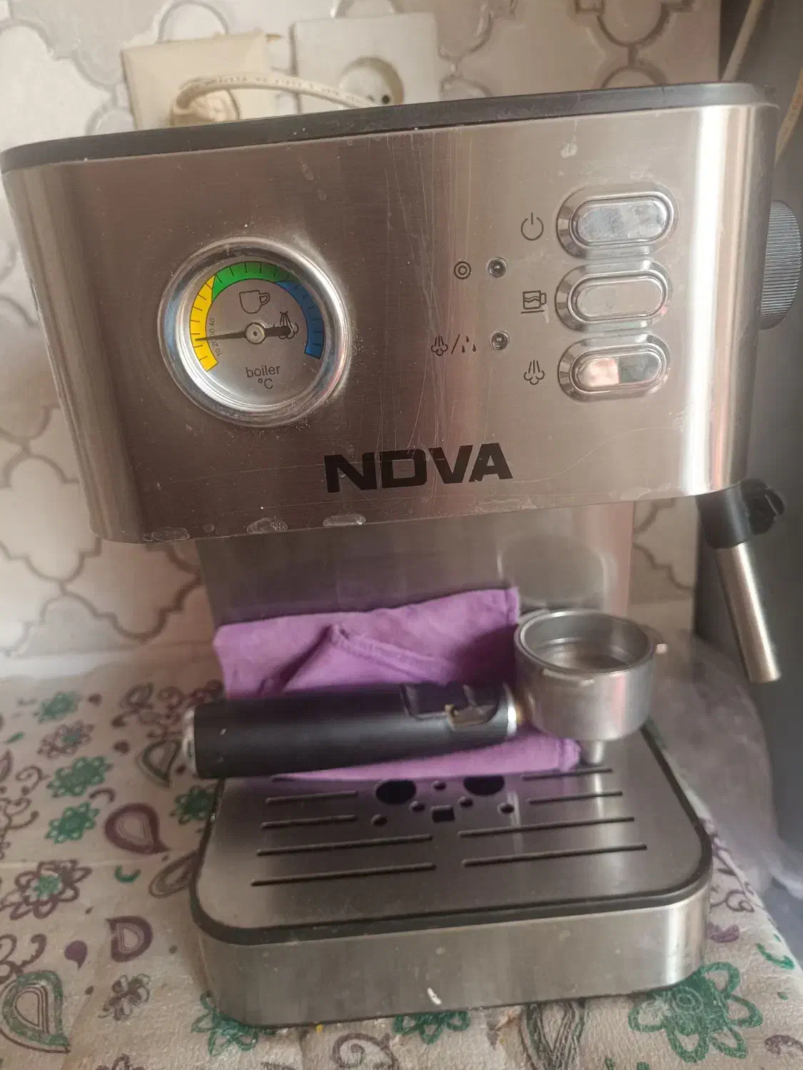 قهوه ساز تر تمیز نوا|سماور، چای‌ساز، قهوه‌ساز|شیراز, سهل‌آباد|دیوار