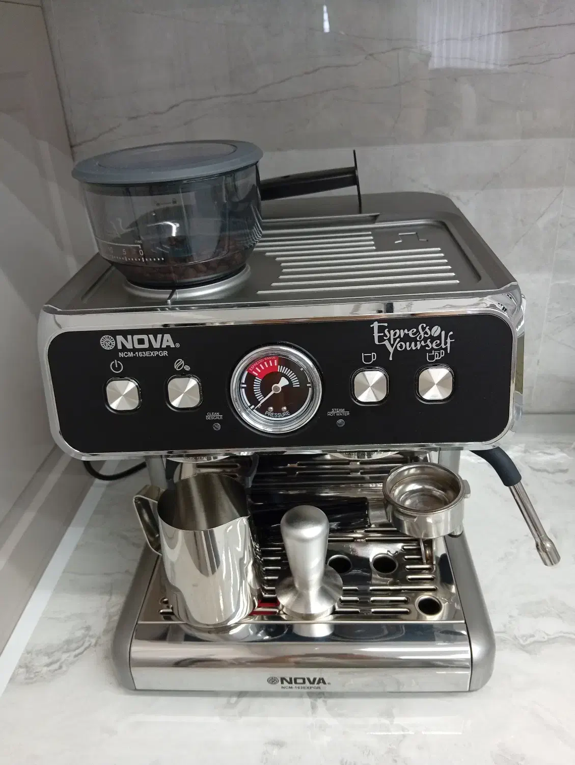 قهوه ساز صنعتی نوا مدل 163|سماور، چای‌ساز، قهوه‌ساز|قطرویه, |دیوار