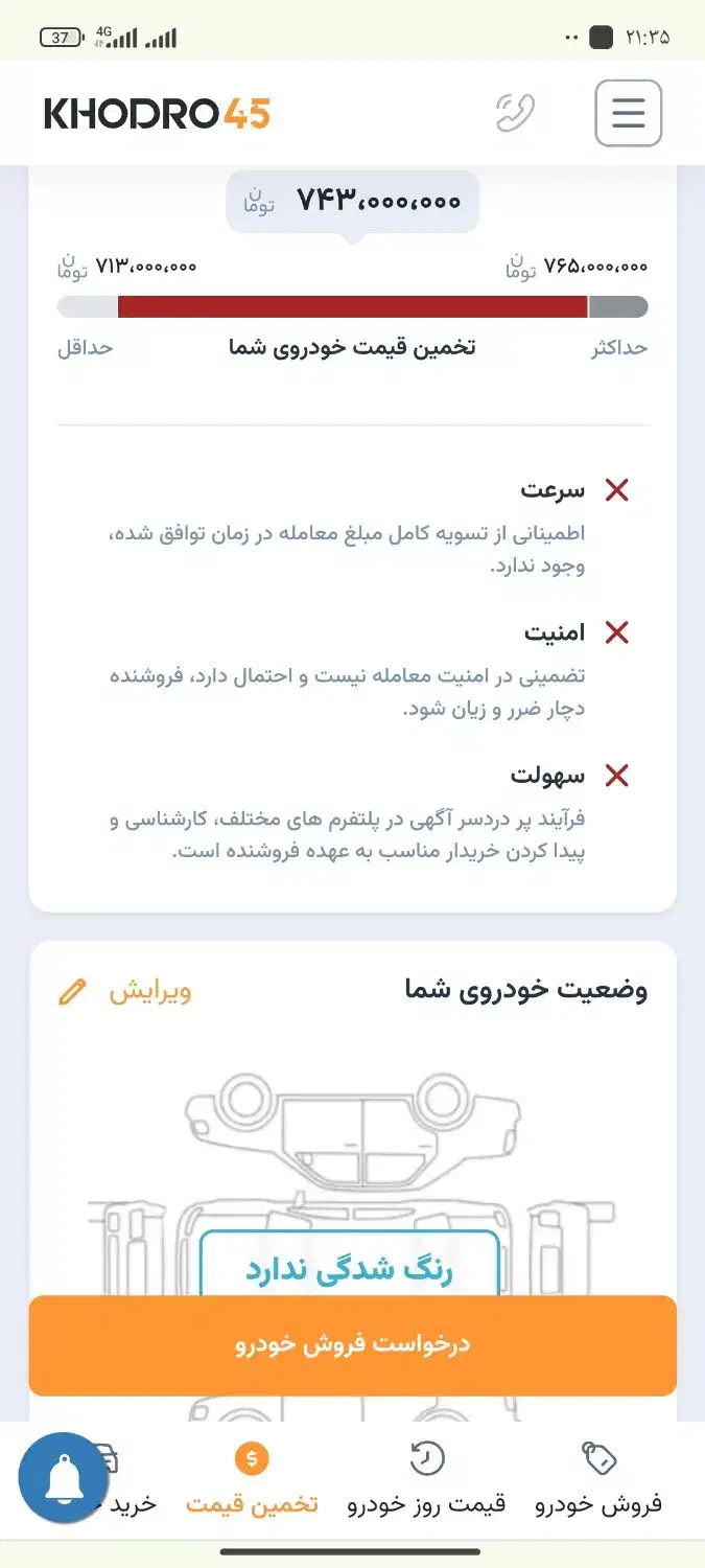 پارس تیو فایو کلاس ۱۵ در حد|خودرو سواری و وانت|ورامین, ورامین|دیوار
