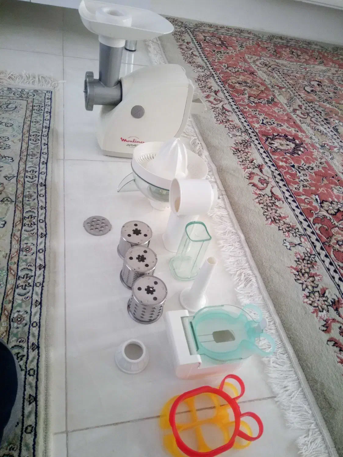 دو دستگاه چرخ گوشت مولینکس فرانسه|خردکن، آسیاب، غذاساز|گلبهار, شهر جدید گلبهار|دیوار