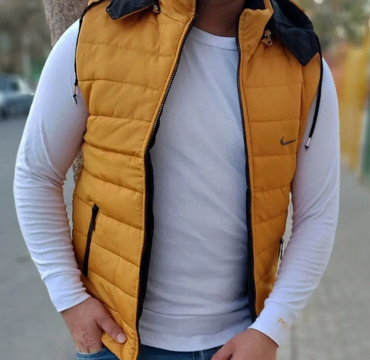 پافر دو رو ساده کلاه دار|لباس|مشهد, الهیه|دیوار