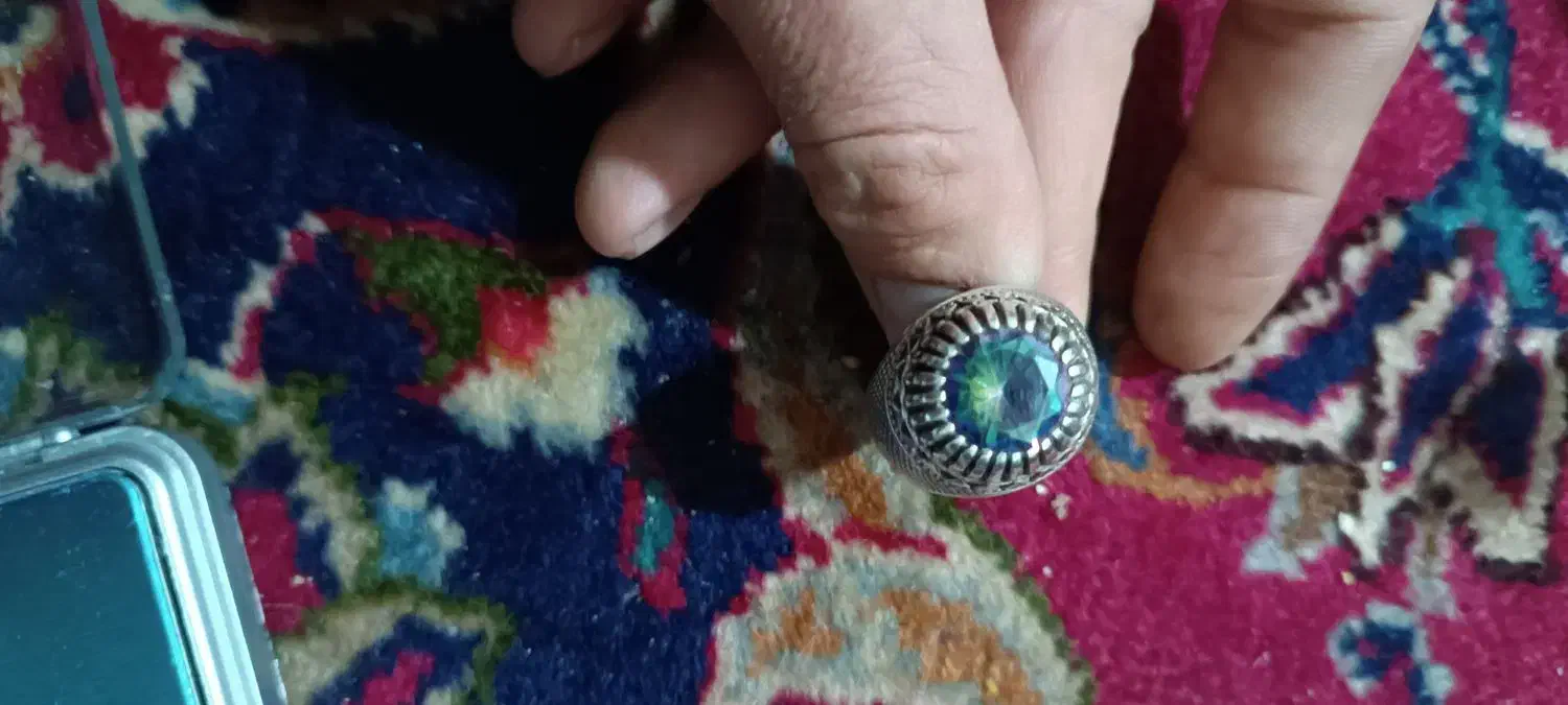 انگشتر جواهرات موزنایت الماس روسی|جواهرات|میانه, |دیوار