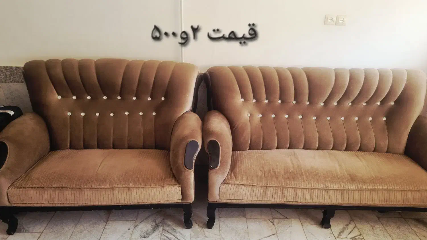 مبل تابلو تخت فلزی|مبلمان خانگی و میز عسلی|دهگلان, |دیوار